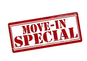 Apartment specials